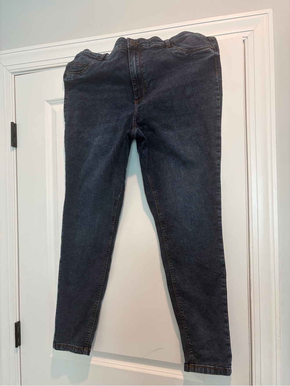 Noisy May Navy Skinny Jeans